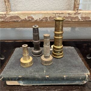 Vintage Brass and Metal Nozzles